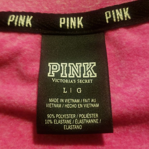 Large zip up Pink Victoria's secret stretch - Picture 3 of 6